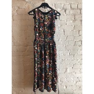 ✨HP✨ Topshop Maxi Floral Sleeveless Midi Dress